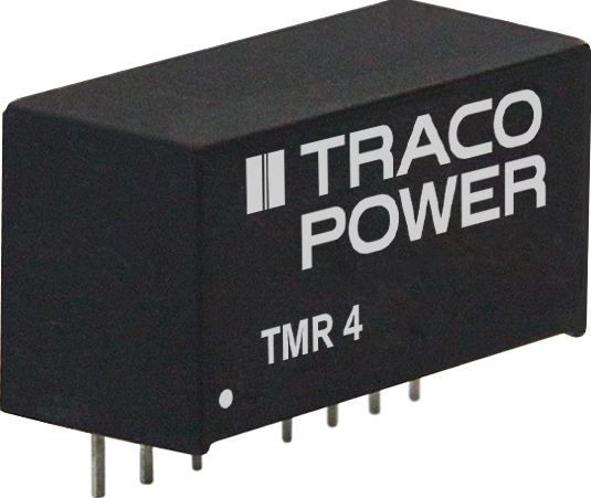 TMR 4-2422 - DC/DC-Wandler TMR 4, 4 W, 18-36/±12,0 VDC, SIL-16 von TRACO