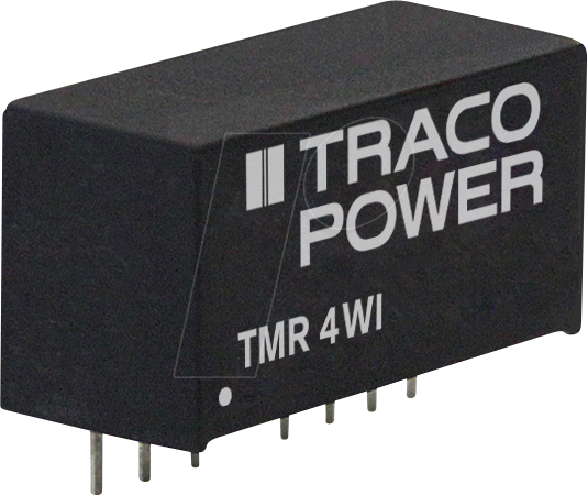 TMR 4-2423WI - DC/DC-Wandler TMR 4WI, 4 W, 9-36/±15,0 VDC, SIL-8 von TRACO