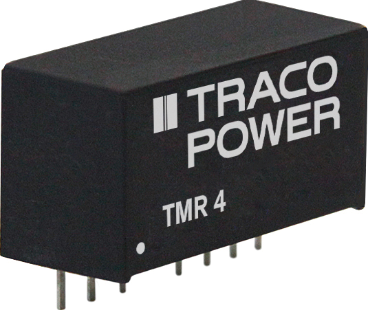 TMR 4-4812 - DC/DC-Wandler TMR 4, 4 W, 36-75/12,0 VDC, SIL-19 von TRACO