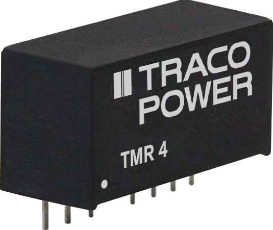 TMR 4-4815 - DC/DC-Wandler TMR 4, 4 W, 36-75/24,0 VDC, SIL-20 von TRACO