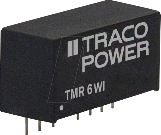 TMR 6-2415WI - DC/DC-Wandler TMR 6WI, 6 W, 24 V, 250 mA, SIL-8 von TRACO