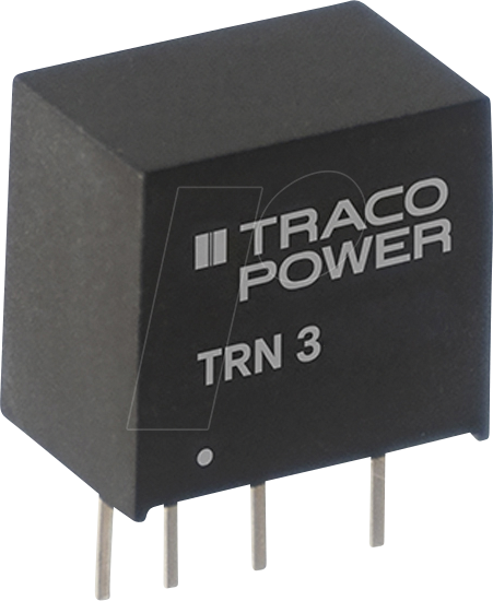 TRN 3-2412 - DC/DC-Wandler TRN, 3 W, 12 V, 250 mA, SIL von TRACO