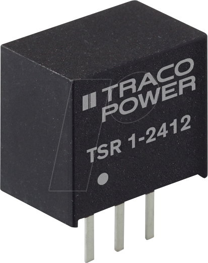 TSR 1-2490 - DC/DC-Wandler TSR-1, 1 W, 9 V, 1000 mA, SIL / TO-220 von TRACO