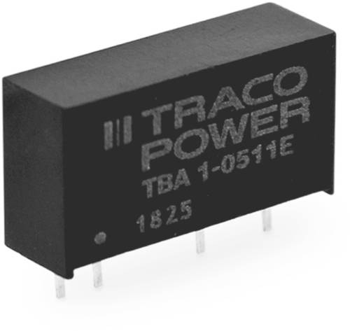 TracoPower TBA 1-1212E DC/DC-Wandler, Print 84mA 1W Anzahl Ausgänge: 1 x Inhalt 1St. von TRACOPOWER