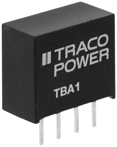 TracoPower TBA 1-2412 DC/DC-Wandler, Print 80mA 1W Anzahl Ausgänge: 1 x Inhalt 1St. von TRACOPOWER