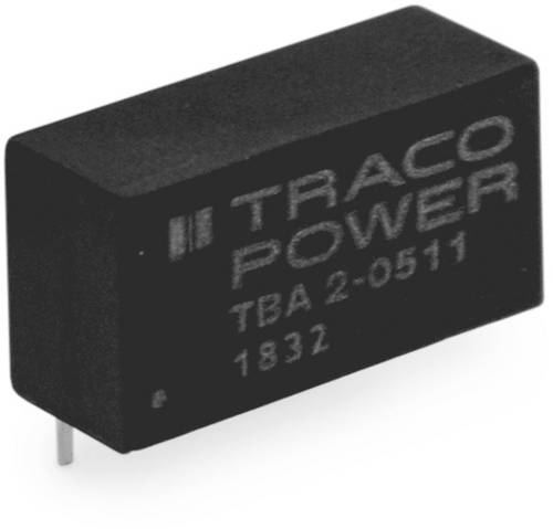 TracoPower TBA 2-0522 DC/DC-Wandler, Print 80mA 2W Anzahl Ausgänge: 2 x Inhalt 1St. von TRACOPOWER