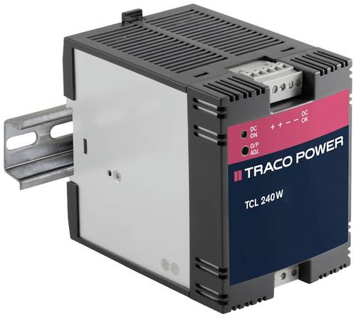 TracoPower TCL 240-124 Hutschienen-Netzteil (DIN-Rail) 24 V/DC 10A 240W Anzahl Ausgänge:1 x Inhalt von TRACOPOWER