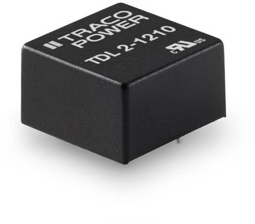 TracoPower TDL 2-4822 DC/DC-Wandler, Print 48 V/DC 12 V/DC, -12 V/DC 83mA 2W Anzahl Ausgänge: 2 x I von TRACOPOWER