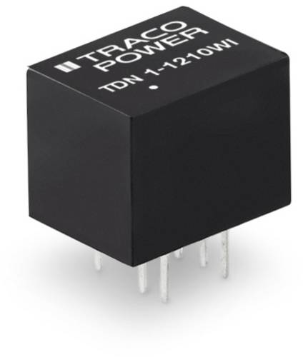 TracoPower TDN 1-1212WI DC/DC-Wandler, Print 12 V/DC +12 V/DC 90mA 1W Anzahl Ausgänge: 1 x Inhalt 1 TracoPower TDN 1-1212WI DC/DC-Wandler, Print 12 V/DC +12 V/DC 90mA 1W Anzahl Ausgänge: 1 x Inhalt 1 von TRACOPOWER