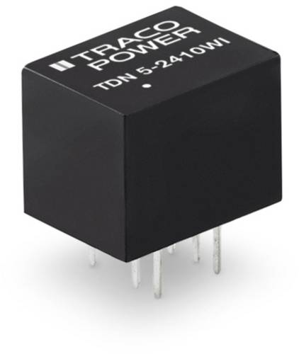 TracoPower TDN 5-4822WI DC/DC-Wandler, Print 48 V/DC 12 V/DC, -12 V/DC 210mA 5W Anzahl Ausgänge: 2 TracoPower TDN 5-4822WI DC/DC-Wandler, Print 48 V/DC 12 V/DC, -12 V/DC 210mA 5W Anzahl Ausgänge: 2 von TRACOPOWER