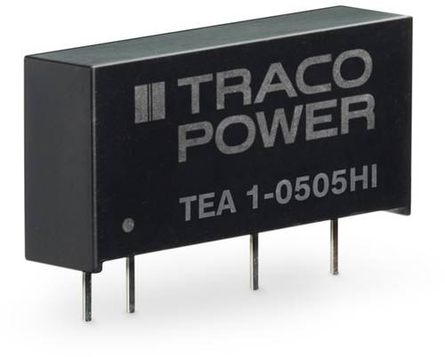 TracoPower TEA 1-0505HI DC/DC-Wandler, Print 200mA 1W Anzahl Ausgänge: 1 x Inhalt von TRACOPOWER