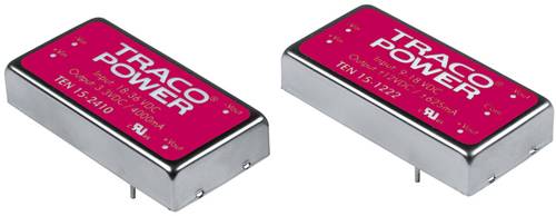 TracoPower TEN 15-2411 DC/DC-Wandler, Print 24 V/DC 5 V/DC 3A 15W Anzahl Ausgänge: 1 x Inhalt 1St. von TRACOPOWER