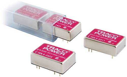 TracoPower TEN 5-1212 DC/DC-Wandler, Print 12 V/DC 12 V/DC 500mA 6W Anzahl Ausgänge: 1 x Inhalt 1St. TracoPower TEN 5-1212 DC/DC-Wandler, Print 12 V/DC 12 V/DC 500mA 6W Anzahl Ausgänge: 1 x Inhalt 1St. von TRACOPOWER