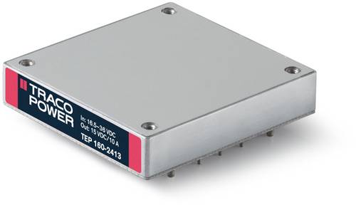TracoPower TEP 160-2418 DC/DC-Wandler, Print 24 V/DC 48 V/DC 3.3A 160W Anzahl Ausgänge: 1 x Inhalt von TRACOPOWER