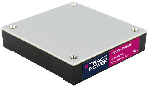 TracoPower TEP 200-7212UIR DC/DC-Wandler 16.8A 200W 12 V/DC 10St. von TRACOPOWER