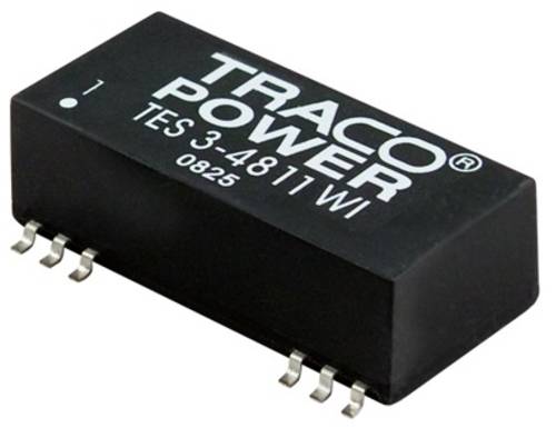 TracoPower TES 3-2411WI DC/DC-Wandler, SMD 24 V/DC 5 V/DC 600mA 3W Anzahl Ausgänge: 1 x Inhalt 1St. von TRACOPOWER