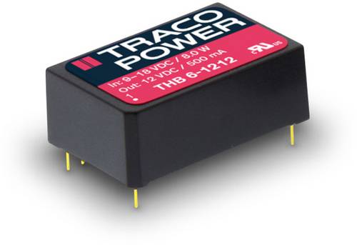 TracoPower THB 6-1223 DC/DC-Wandler, Print 12 V/DC 15 V/DC, -15 V/DC 200mA 6W Anzahl Ausgänge: 2 x von TRACOPOWER