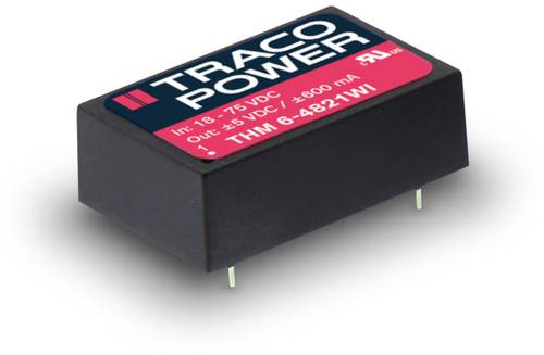 TracoPower THM 6-2415WI DC/DC-Wandler, Print 24 V/DC 24 V/DC 250mA 6W Anzahl Ausgänge: 1 x Inhalt 1 von TRACOPOWER