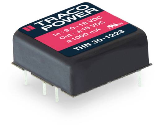 TracoPower THN 30-2410 DC/DC-Wandler, Print 24 V/DC 3.3 V/DC 7A 30W Anzahl Ausgänge: 1 x Inhalt 10S TracoPower THN 30-2410 DC/DC-Wandler, Print 24 V/DC 3.3 V/DC 7A 30W Anzahl Ausgänge: 1 x Inhalt 10S von TRACOPOWER