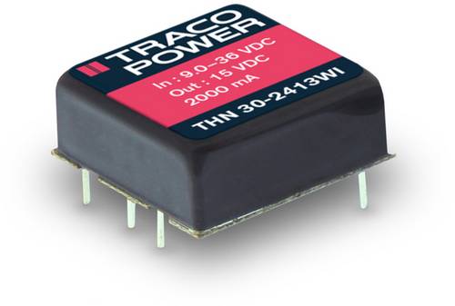 TracoPower THN 30-4810WI DC/DC-Wandler, Print 48 V/DC 3.3 V/DC 7A 30W Anzahl Ausgänge: 1 x Inhalt 1 TracoPower THN 30-4810WI DC/DC-Wandler, Print 48 V/DC 3.3 V/DC 7A 30W Anzahl Ausgänge: 1 x Inhalt 1 von TRACOPOWER