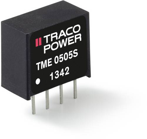 TracoPower TME 0512S DC/DC-Wandler, Print 5 V/DC 12 V/DC 80mA 1W Anzahl Ausgänge: 1 x Inhalt 1St. TracoPower TME 0512S DC/DC-Wandler, Print 5 V/DC 12 V/DC 80mA 1W Anzahl Ausgänge: 1 x Inhalt 1St. von TRACOPOWER