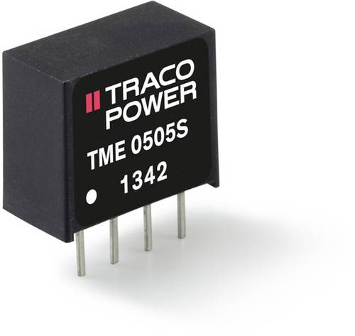 TracoPower TME 0512S DC/DC-Wandler, Print 5 V/DC 12 V/DC 80mA 1W Anzahl Ausgänge: 1 x Inhalt 1St. von TRACOPOWER