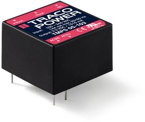 TracoPower TMPS 05-124 AC/DC-Printnetzteil 0.20A 5W 24 V/DC 1St. TracoPower TMPS 05-124 AC/DC-Printnetzteil 0.20A 5W 24 V/DC 1St. von TRACOPOWER