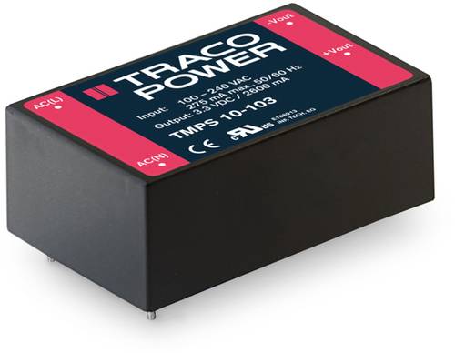 TracoPower TMPS 10-105 AC/DC-Printnetzteil 2A 10W 5 V/DC 1St. von TRACOPOWER