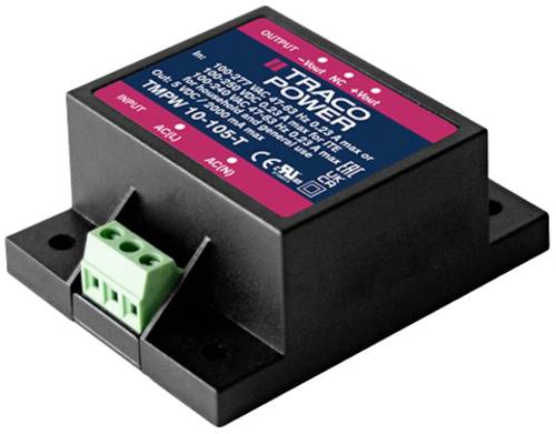 TracoPower TMPW 10-105-T AC/DC-Printnetzteil 2.0A 10W 5 V/DC 10St. von TRACOPOWER