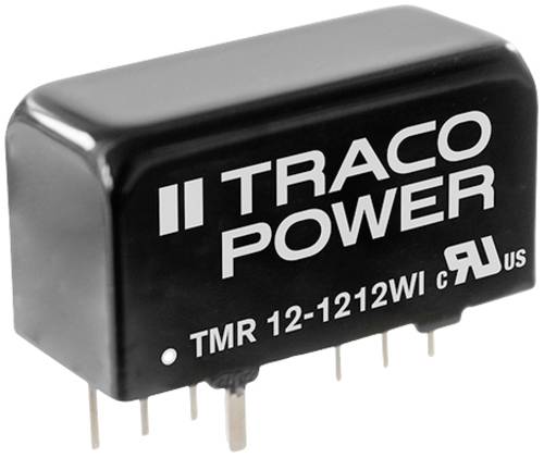 TracoPower TMR 12-4812WI DC/DC-Wandler 1.0A 12W 12 V/DC 10St. von TRACOPOWER