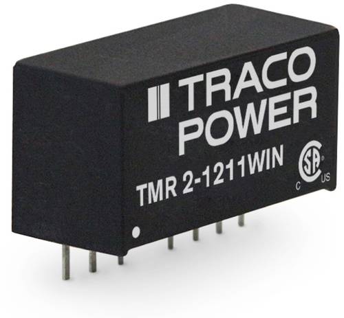TracoPower TMR 2-4822WIN DC/DC-Wandler, Print 48 V/DC 12 V/DC, -12 V/DC 83mA 2W Anzahl Ausgänge: 2 von TRACOPOWER