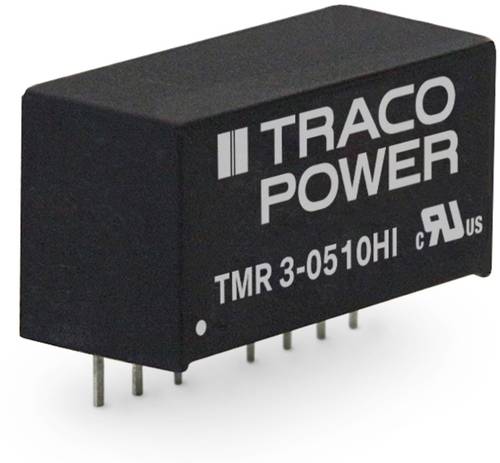 TracoPower TMR 3-1211HI DC/DC-Wandler, Print 12 V/DC 5 V/DC 600mA 3W Anzahl Ausgänge: 1 x Inhalt 10 von TRACOPOWER