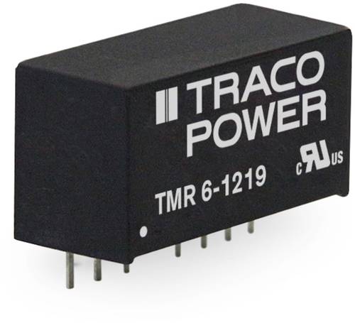 TracoPower TMR 6-0519 DC/DC-Wandler, Print 5 V/DC 9 V/DC 666mA 6W Anzahl Ausgänge: 1 x Inhalt 1St. von TRACOPOWER