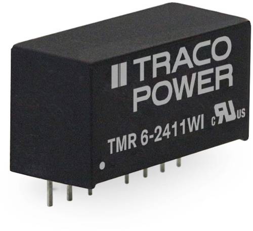 TracoPower TMR 6-2419WI DC/DC-Wandler, Print 24 V/DC 9 V/DC 666mA 6W Anzahl Ausgänge: 1 x Inhalt 10 von TRACOPOWER