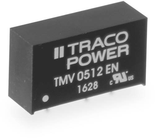 TracoPower TMV 1212EN DC/DC-Wandler, Print 12 V/DC 12 V/DC 80mA 1W Anzahl Ausgänge: 2 x Inhalt 10St. von TRACOPOWER