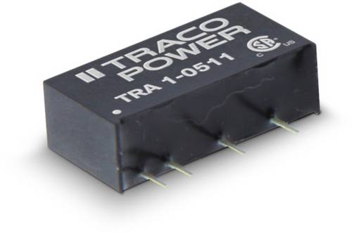 TracoPower TRA 1-0511 DC/DC-Wandler, Print 5 V/DC 5 V/DC 200mA 1W Anzahl Ausgänge: 1 x Inhalt 10St. von TRACOPOWER