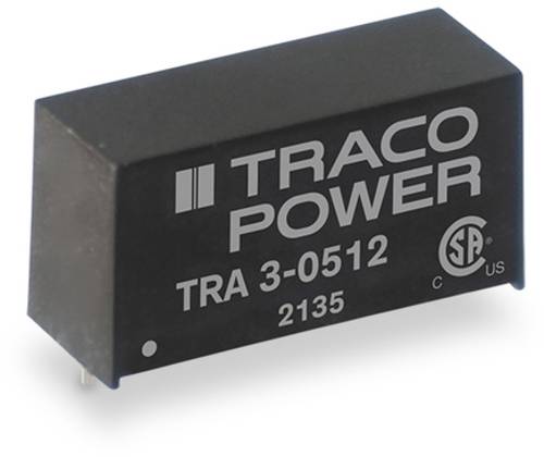 TracoPower TRA 3-2411 DC/DC-Wandler, Print 24 V/DC 5 V/DC 600mA 3W Anzahl Ausgänge: 1 x Inhalt 10St. von TRACOPOWER