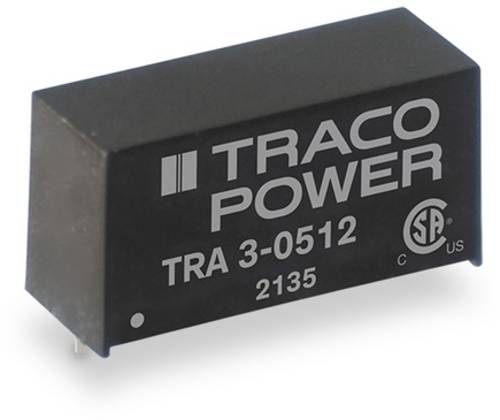 TracoPower TRA 3-2419 DC/DC-Wandler, Print 24 V/DC 9 V/DC 333mA 3W Anzahl Ausgänge: 1 x Inhalt 10St. von TRACOPOWER