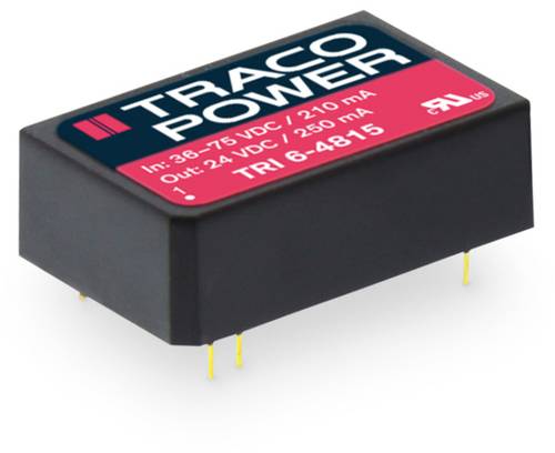 TracoPower TRI 6-4813 DC/DC-Wandler, Print 400mA 6W Anzahl Ausgänge: 1 x Inhalt 10St. TracoPower TRI 6-4813 DC/DC-Wandler, Print 400mA 6W Anzahl Ausgänge: 1 x Inhalt 10St. von TRACOPOWER