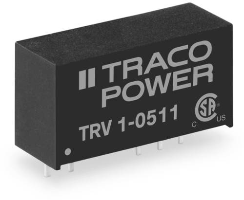 TracoPower TRV 1-2413 DC/DC-Wandler, Print 24 V/DC 15 V/DC 67mA 1W Anzahl Ausgänge: 1 x Inhalt 10St. von TRACOPOWER