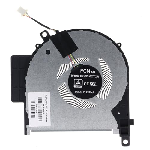 Ersatz-CPU-Lüfter für HP Envy X360 15-CN 15-cn0001la 15M-CN 15M-CN0011DX 15-CP 15M-CP L20107-001 L35269-001 L23569-001 von TRADOCK