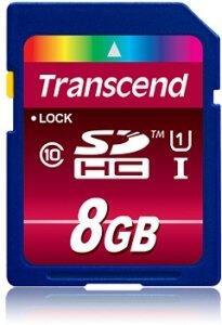 Transcend SDU1 Speicherkarte 8 GB Transcend SDU1 Speicherkarte 8 GB von TRANSCEND