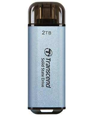 Transcend ESD300 Externe SSD 2 TB, blau von TRANSCEND