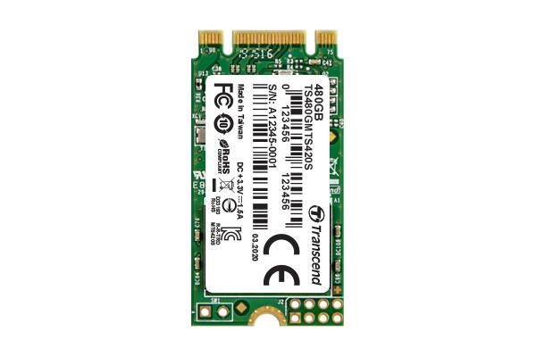 Transcend MTS420 M.2 SSD - 480 GB Transcend MTS420 M.2 SSD - 480 GB von TRANSCEND