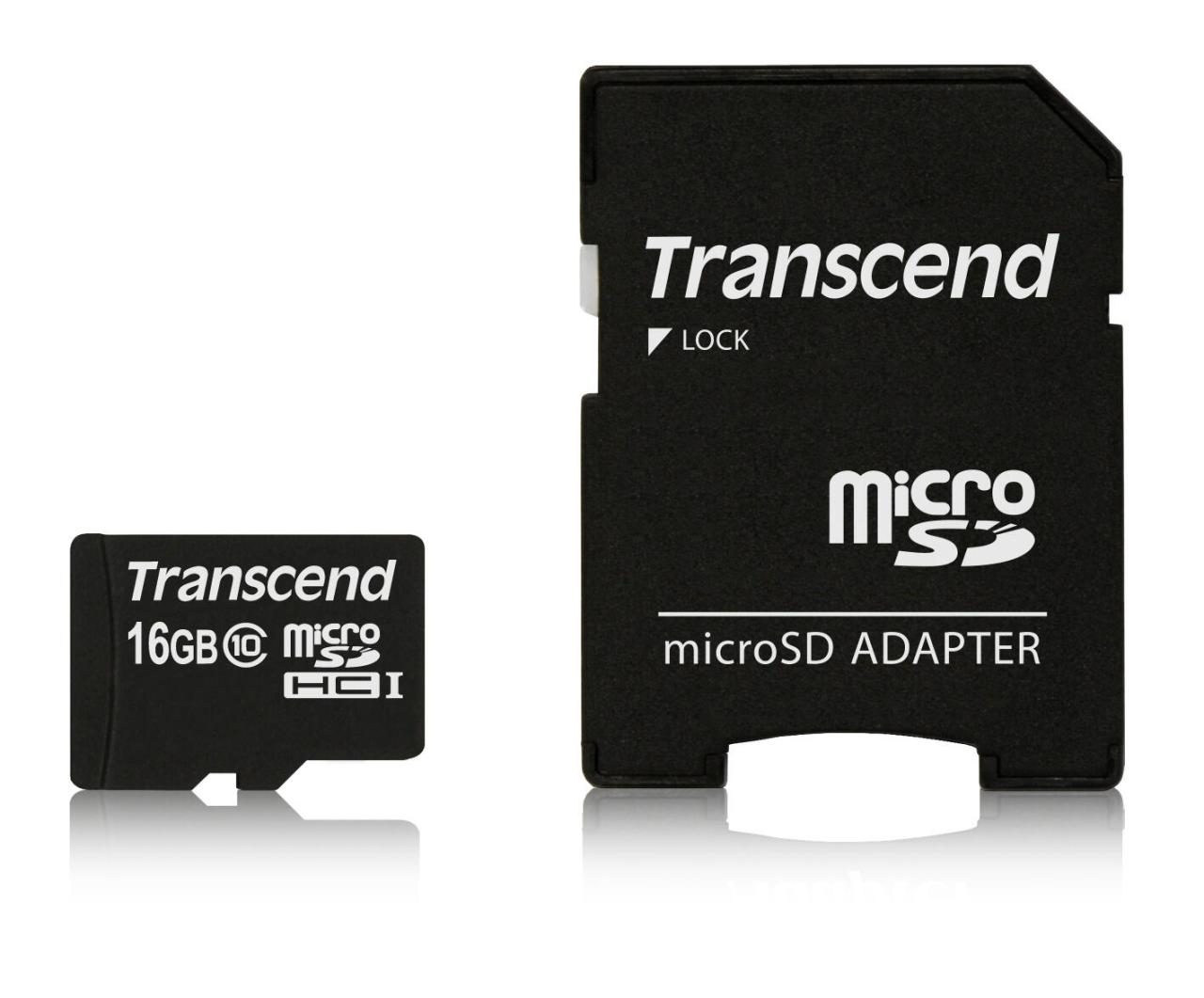 Transcend TS16GUSDHC10 microSDHC Speicherkarte 16 GB Transcend TS16GUSDHC10 microSDHC Speicherkarte 16 GB von TRANSCEND
