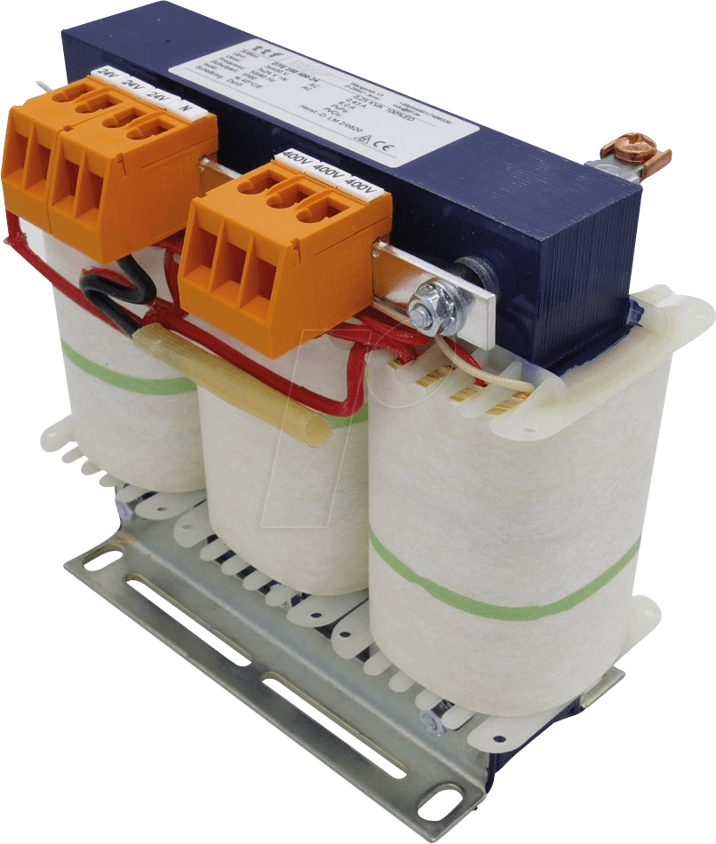 TTF DTE 250/24 - Drehstromtrenntrafo, 250VA, 400/24V TTF DTE 250/24 - Drehstromtrenntrafo, 250VA, 400/24V von TRANSFORMATOREN TECHN FRI