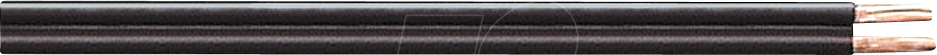 TME KL1-20 BL - Lautsprecherkabel 2x0,75 mm², braun, 20m-Ring von TRANSMEDIA