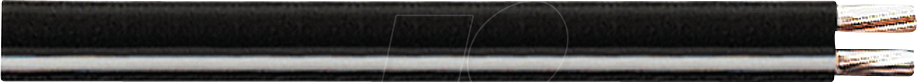 TME KL3-50 SRL - Lautsprecherkabel 2x2,5mm², schwarz, 50m-Spule von TRANSMEDIA