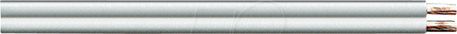 TME KLC2-20 WL - Lautsprecherkabel CCA-Leiter, 2x1,5mm², weiß, 20m-Ring von TRANSMEDIA