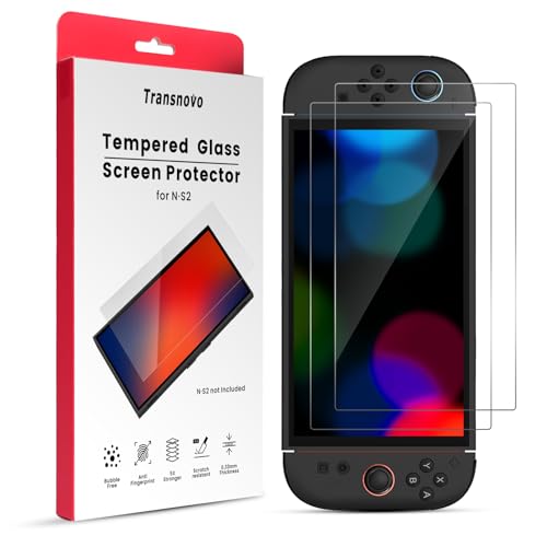 TRANSNOVO 2 Stück Schutz Glas kompatibel mit Nintendo Switch 2, HD Klarsicht Panzerglas mit 9H-Härte, Kratzfest und Langlebigem Schutzfolie für Nintendo Switch 2 TRANSNOVO 2 Stück Schutz Glas kompatibel mit Nintendo Switch 2, HD Klarsicht Panzerglas mit 9H-Härte, Kratzfest und Langlebigem Schutzfolie für Nintendo Switch 2 von TRANSNOVO